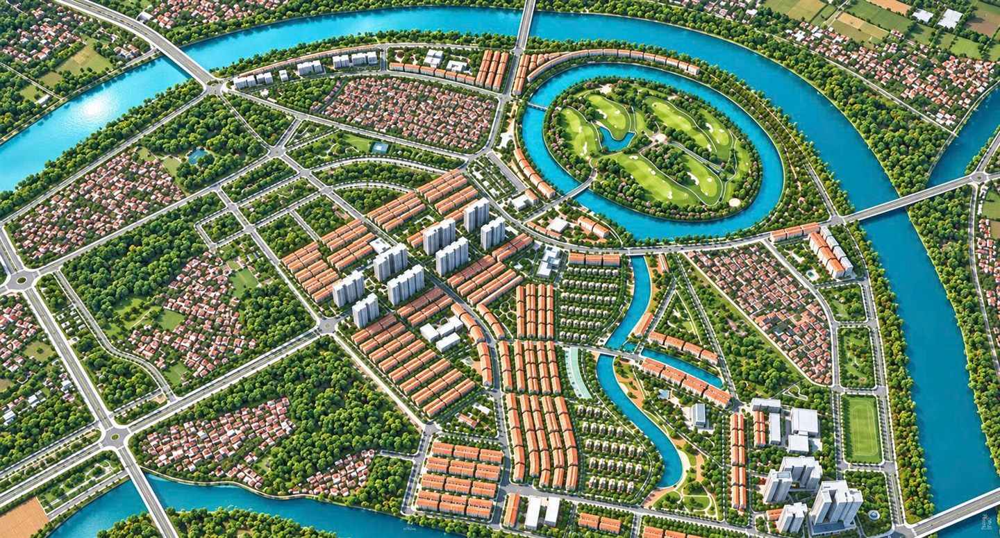 Phối cảnh mặt bằng Vinhomes King Park